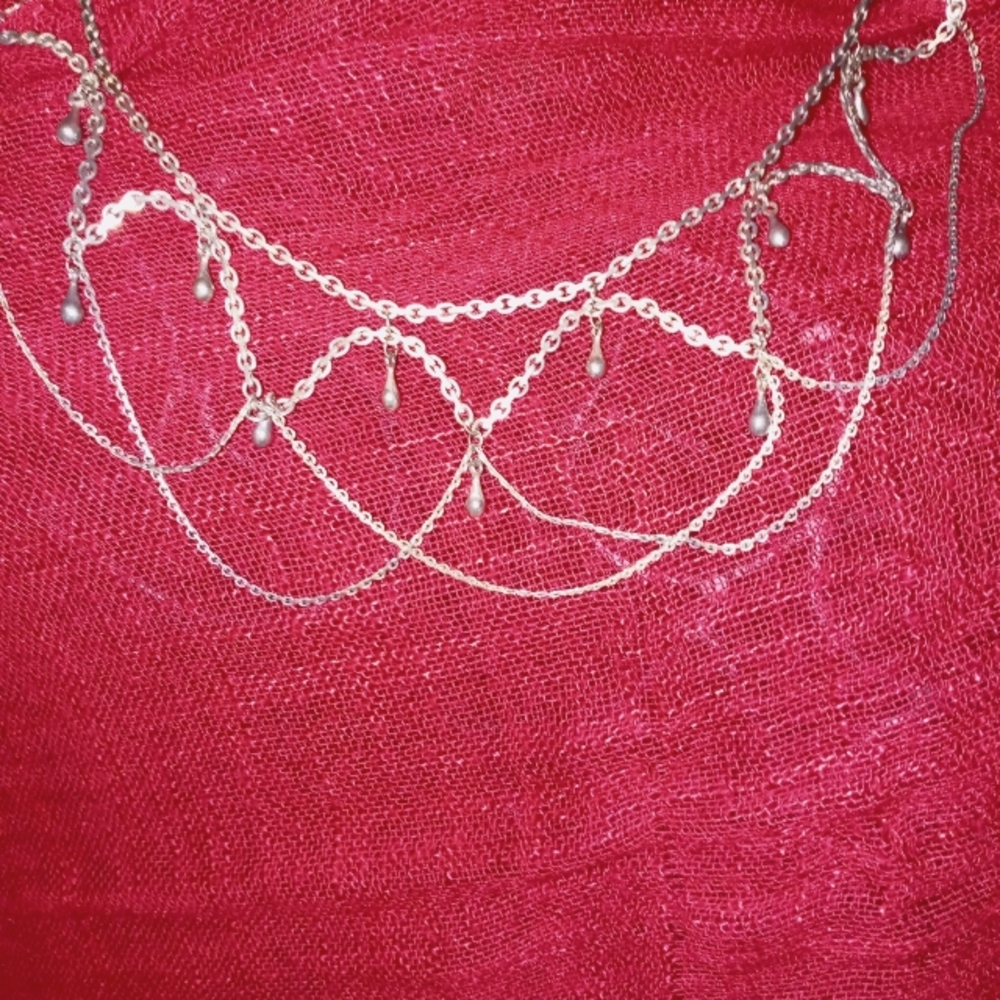 Silver necklace